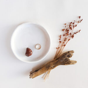 Podstawka na biżuterię / świece - okrągła (rozmiar L)